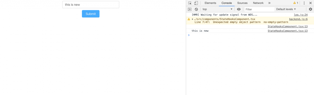 Typescript Output