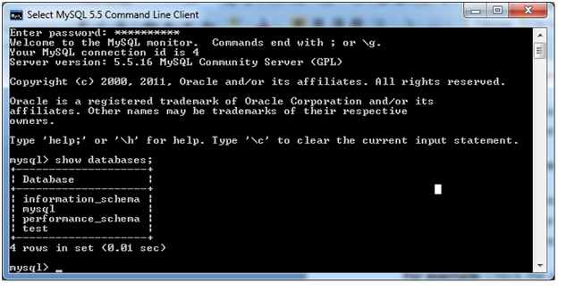 MySQL Installation