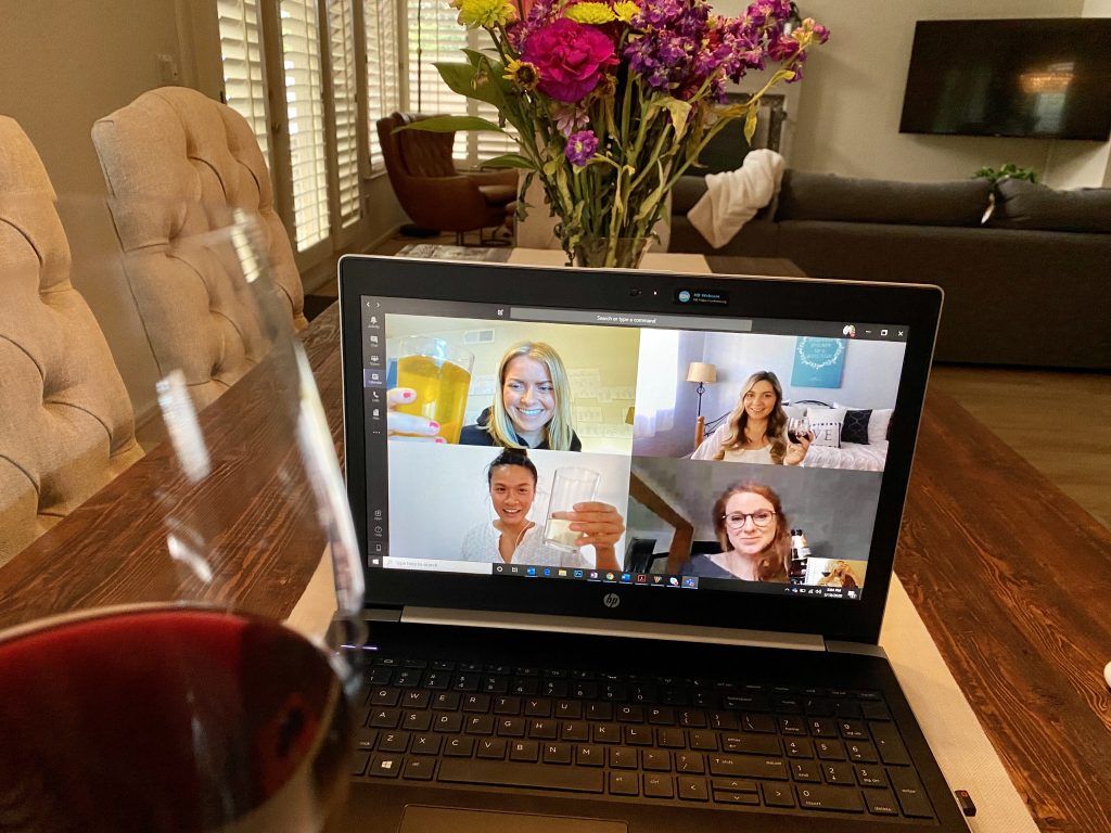 Non-work interactions in remote team