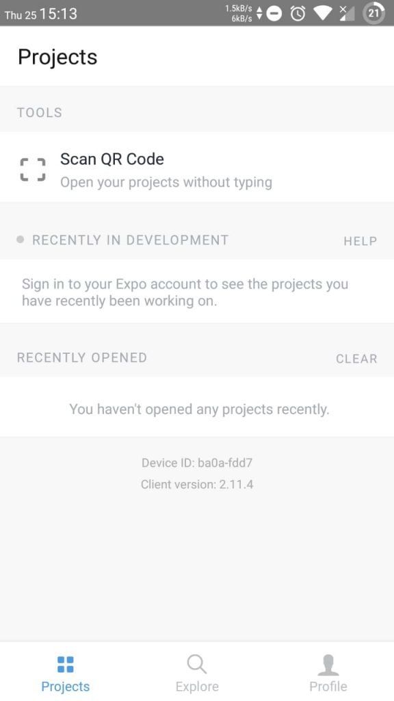 React Native stopwatch