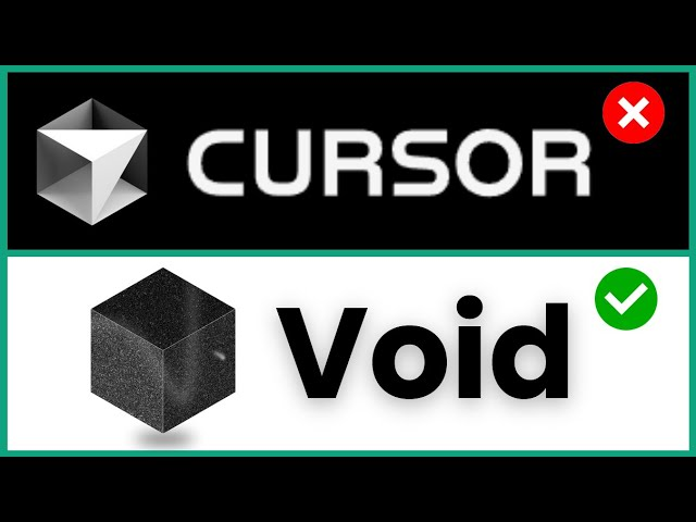 Comparison table Void vs Cursor