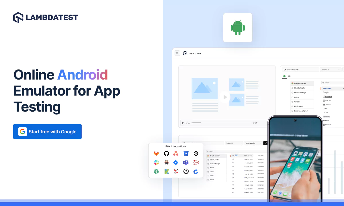 TestMu AI mobile real device cloud