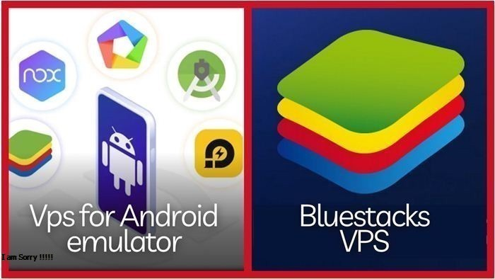 BlueStacks running on a Windows VPS