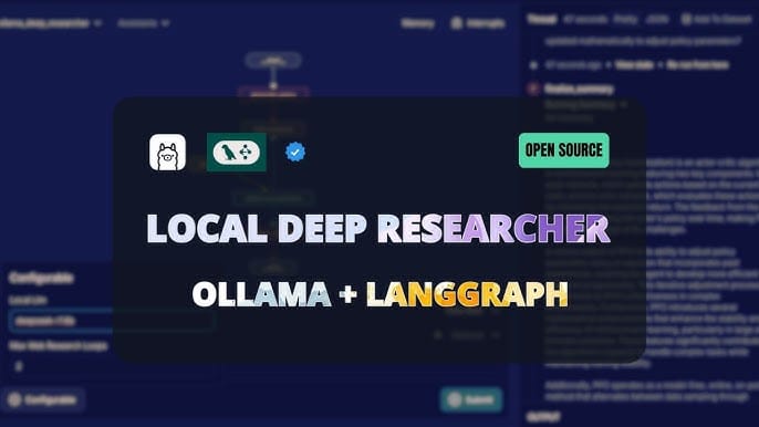 Run Local Deep Researcher: A  Guide to Private Web Research on Windows