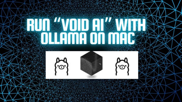 Run Void AI with Ollama on Mac: Best Cursor Alternative